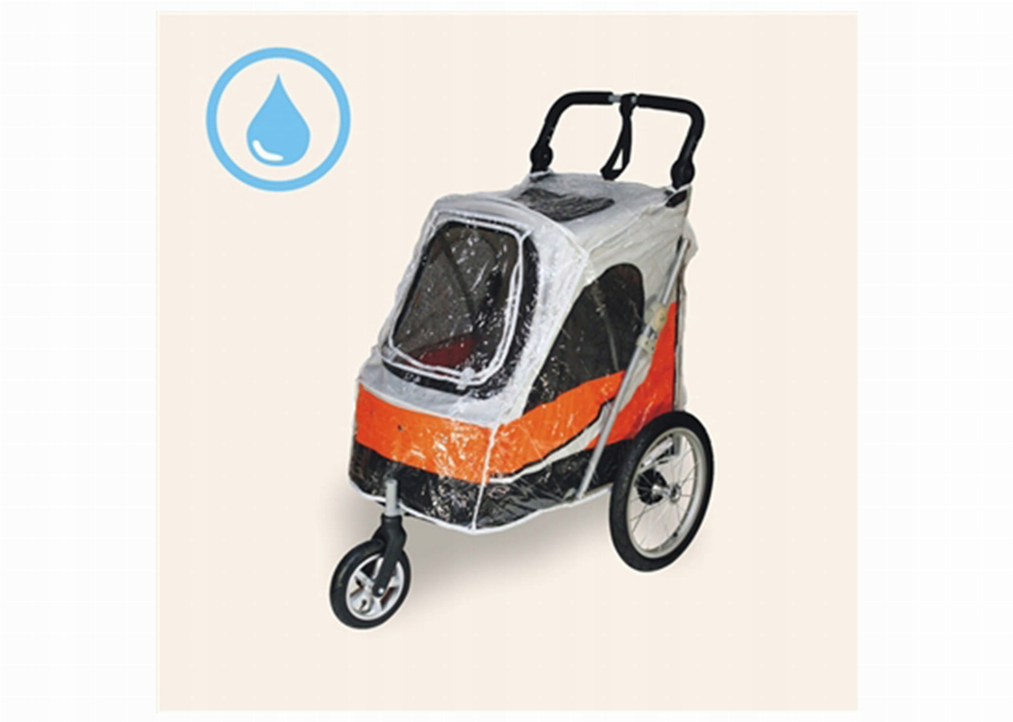 Pláštěnka na kočárek Safari – značky Petstro