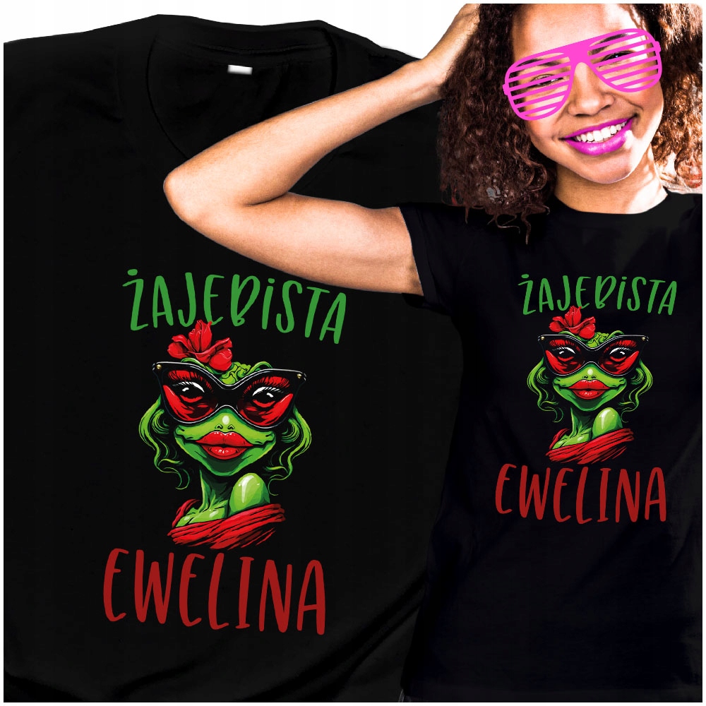 

Tshirt Żaba Żajebista Ewelina L