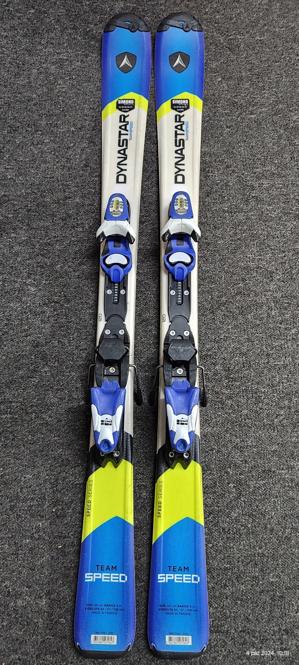 DYNASTAR TEAM. SPEED 120㎝ DYNDSTER TEAM SPEED ダイナスター