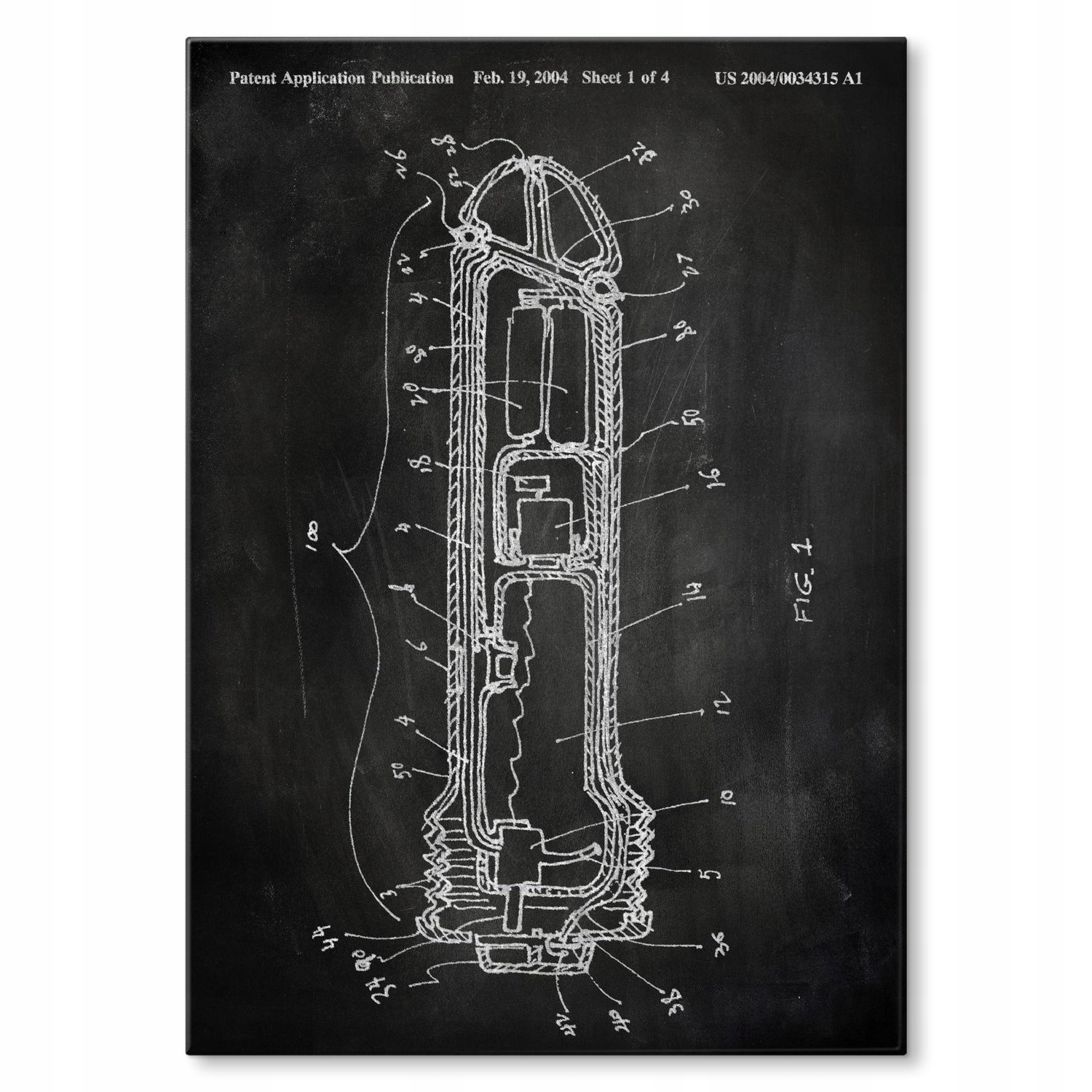 Kovový plakát Vibrátor na dívčí 18 m