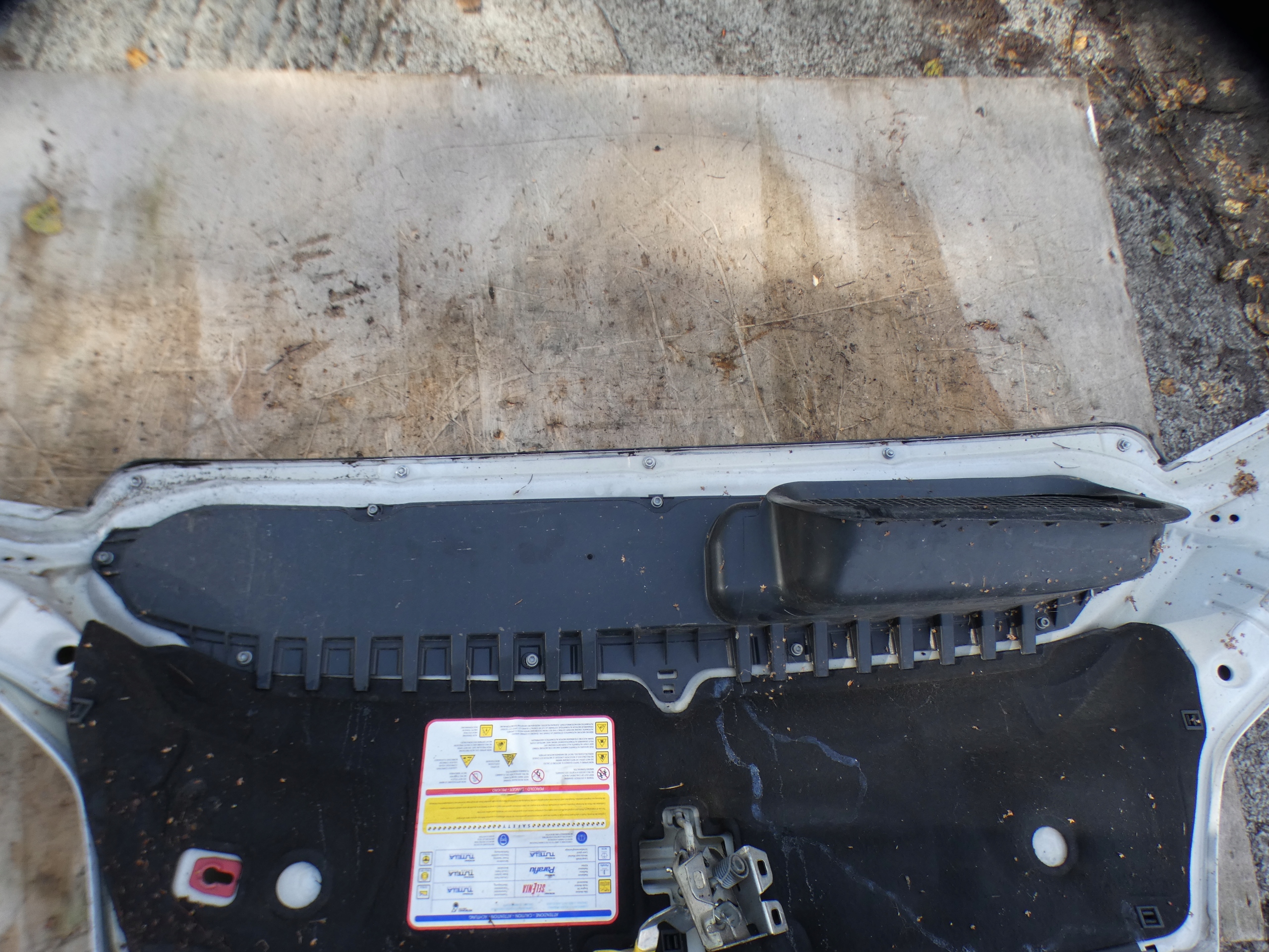 Fiat Ducato III moulding, intake, soundproofing, lock, bonnet