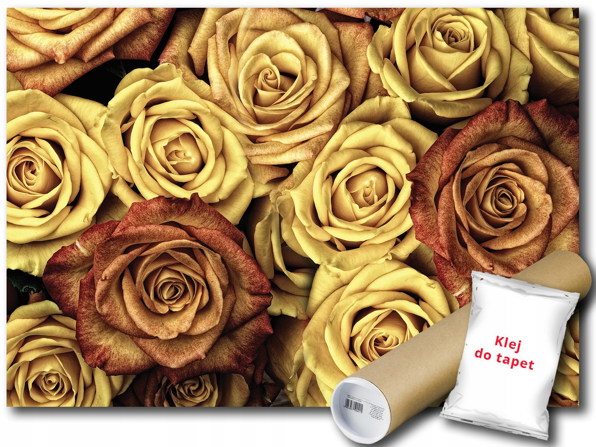 Vinylová Fototapeta Čajové Růže 368x254