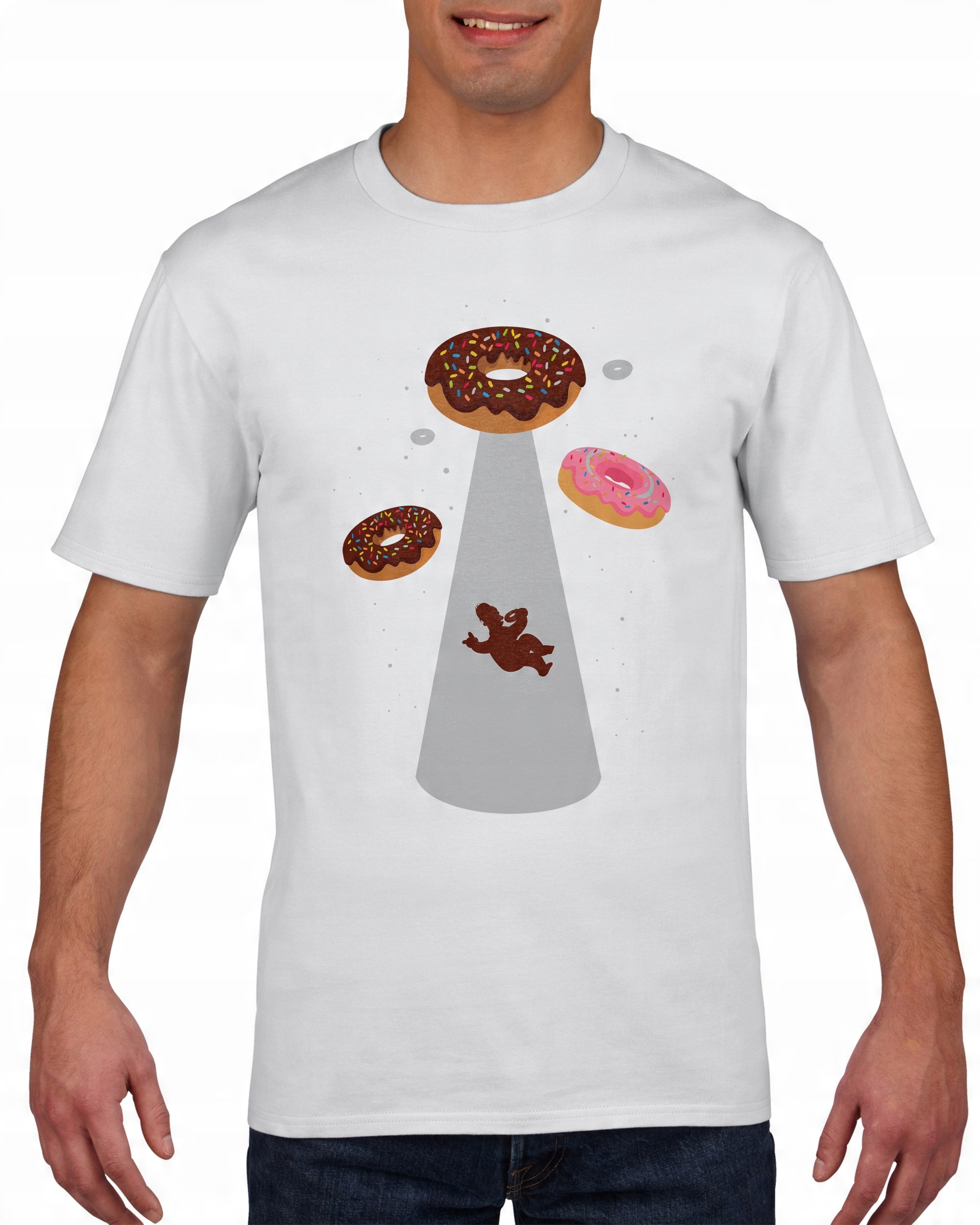 

Koszulka męska Paczki Homer Simpson Kosmici M
