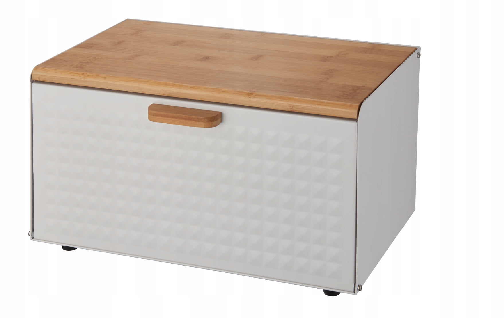 

Chlebak pojemnik na chleb pieczywo biały bambus