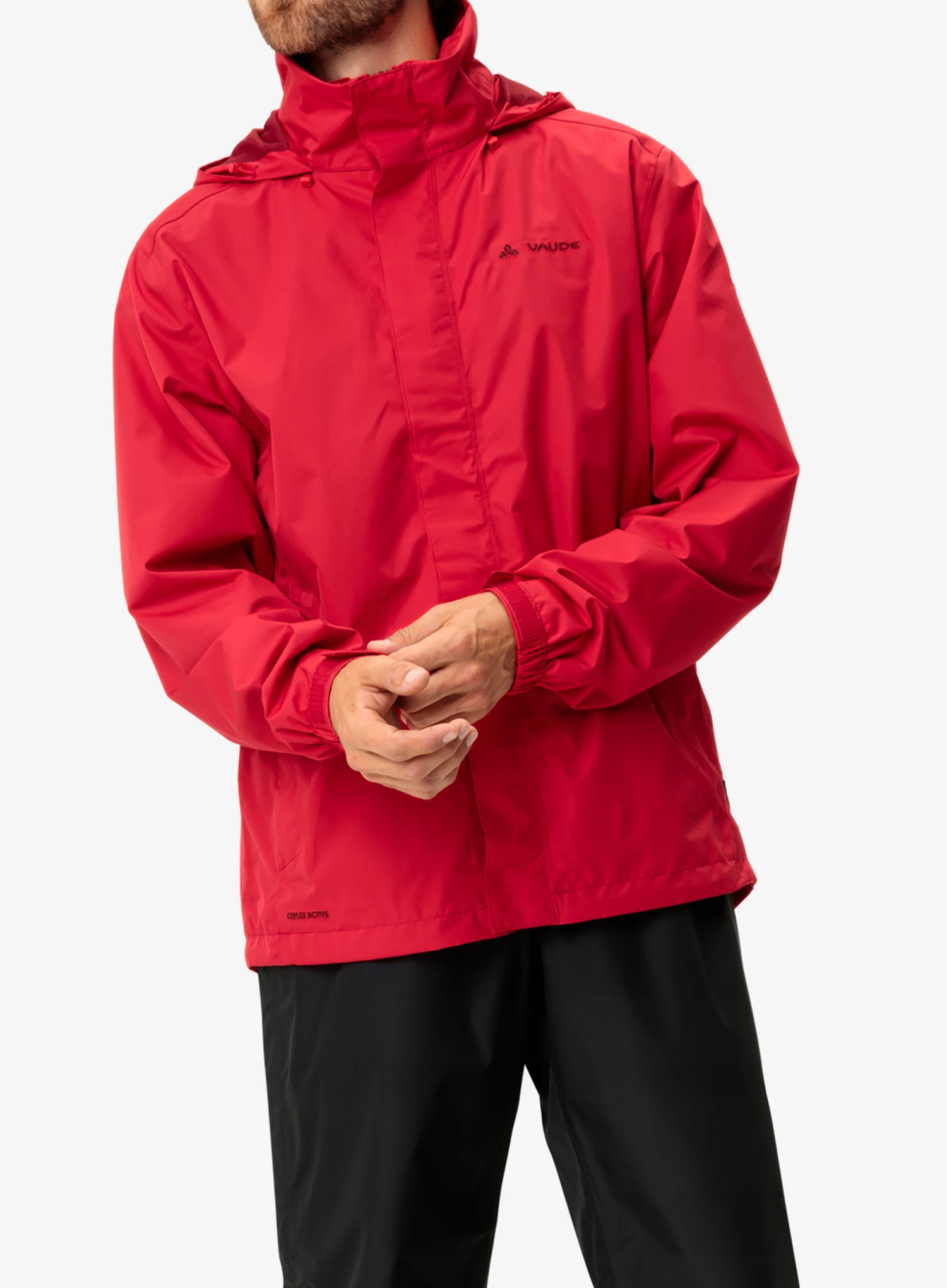 Pláštěnka Vaude Escape Light Jacket červená uni S