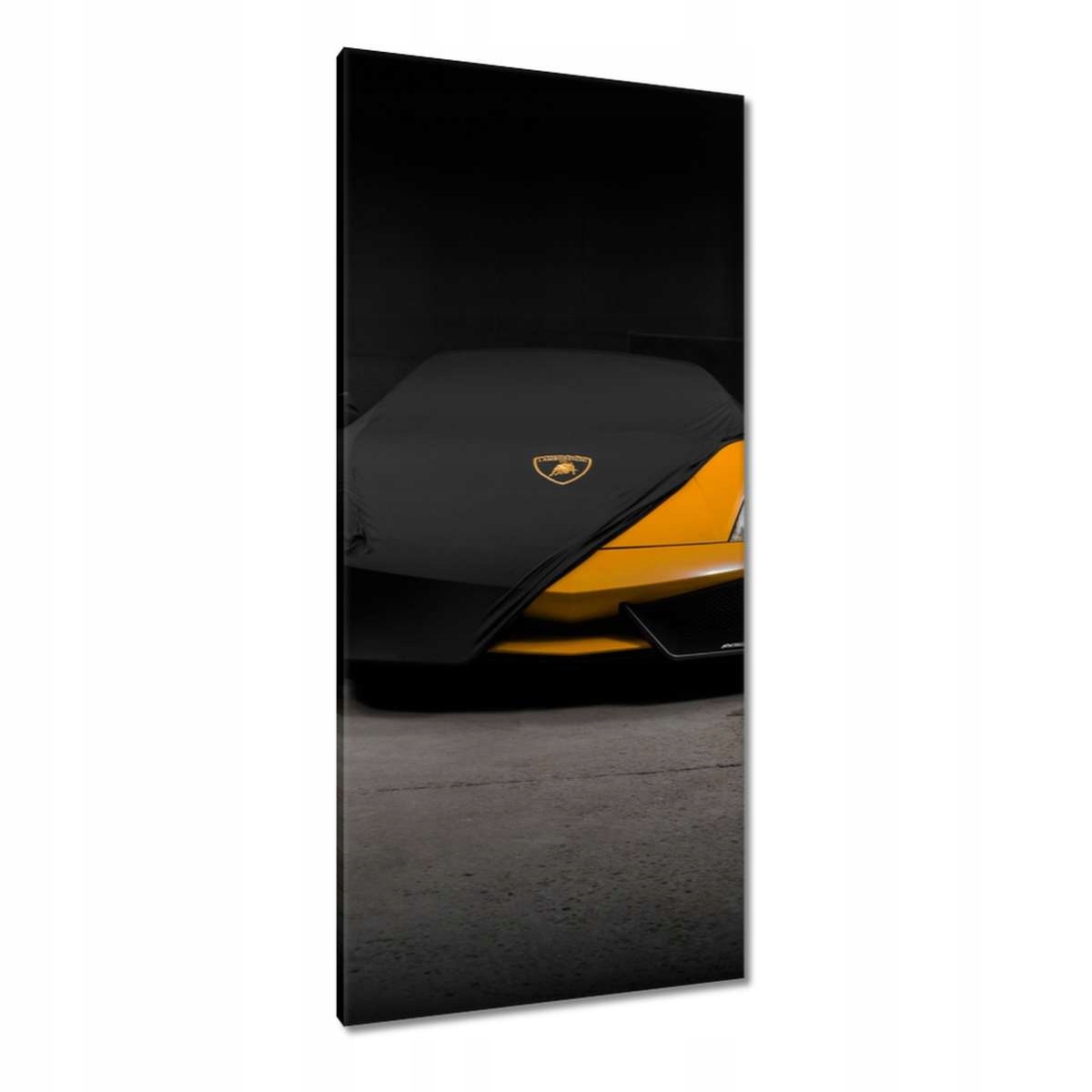 Obrazy 55x115 Oranžové auto