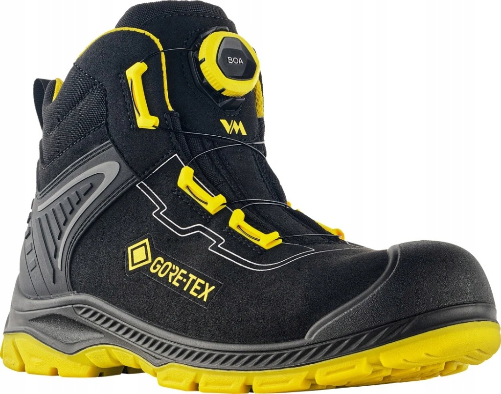 Buty Robocze Męskie Wysokie S7L VM Liverpool 8010 Trzewiki Gore-tex Boa 43
