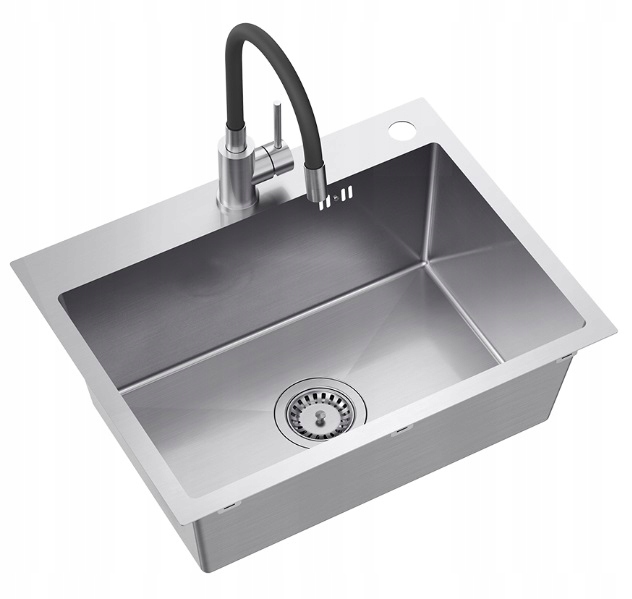 Zlewozmywak jednokomorowy Quadron Luke stal Inox Marka Quadron