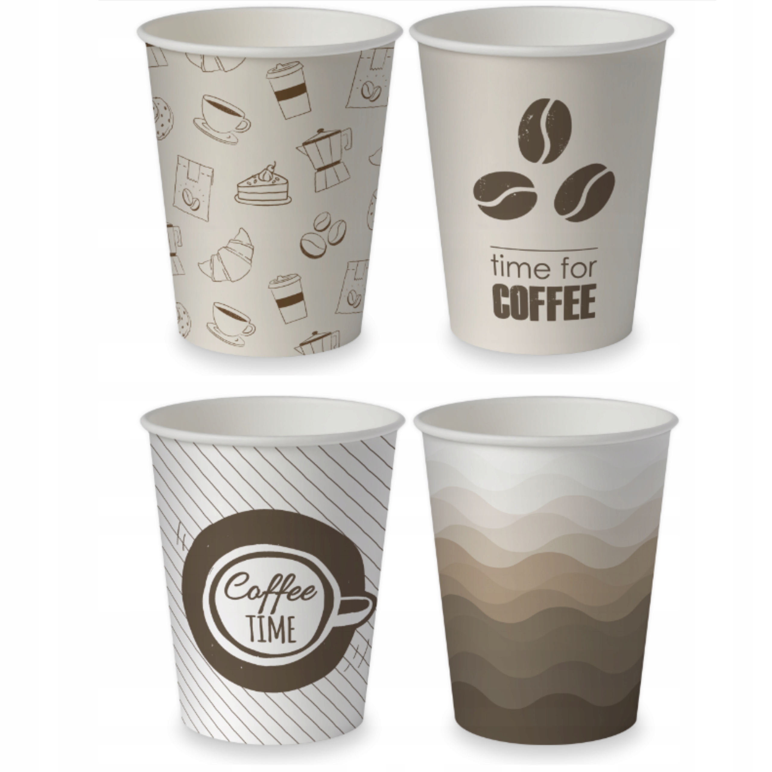 

Kubki Papierowe Do Kawy 250ML 100SZT Coffee Time