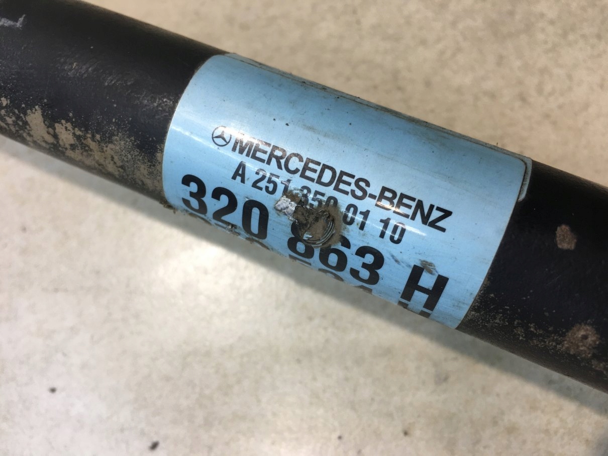 semi-axis left rear part MERCEDES W251 3.0 CDI V6 A2513500110