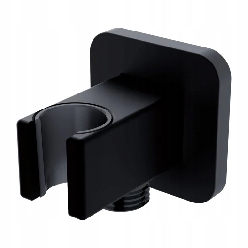 uhlová prípojka, čierna matná