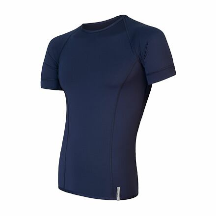 Sensor Coolmax Tech pánské triko kr.rukáv deep blue velikost XXL