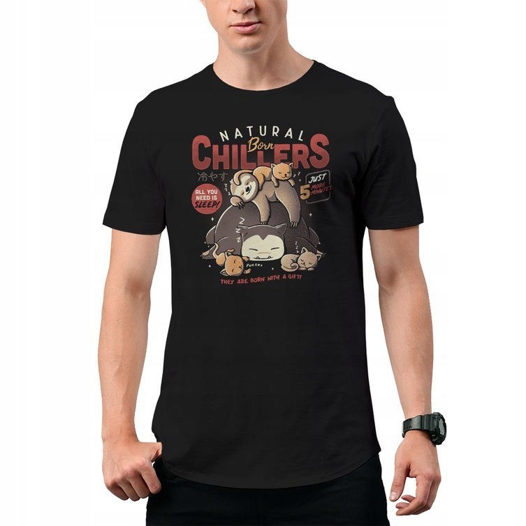

Koszulka T-Shirt Natural Born Chillers L