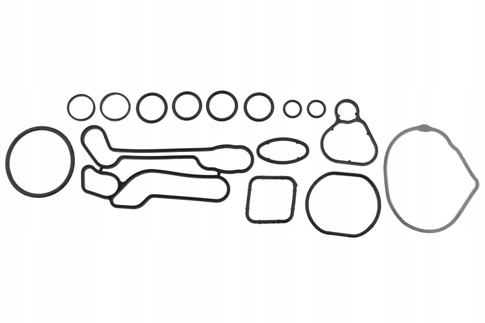 ZESTAW USZCZELEK CHŁODNICY OLEJU OPEL ASTRA H 1.6,1.6T,1.8 2006-,ASTRA J 1.