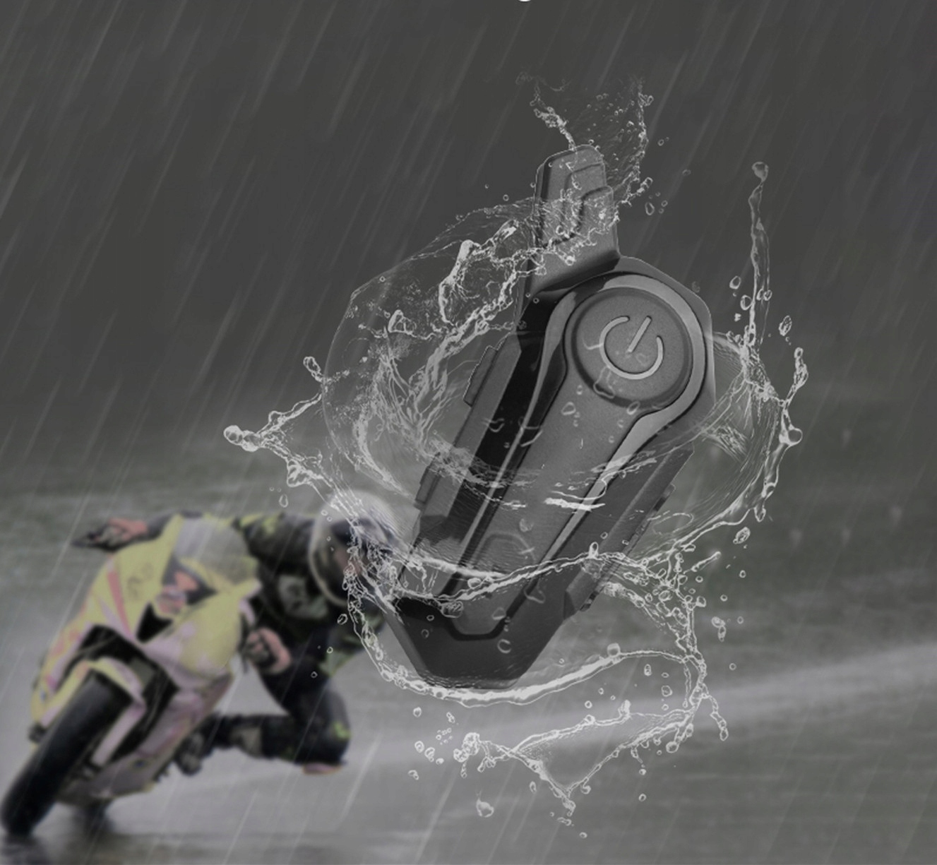 MOTORCYCLE INTERCOM HEADSET BT Producent inny