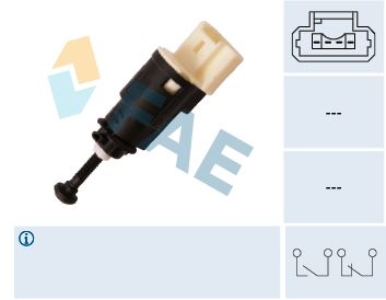 Включатель фар СТОП СИГНАЛ 24903 FAE DACIA LOGAN Виробник запчастини FAE foto 0