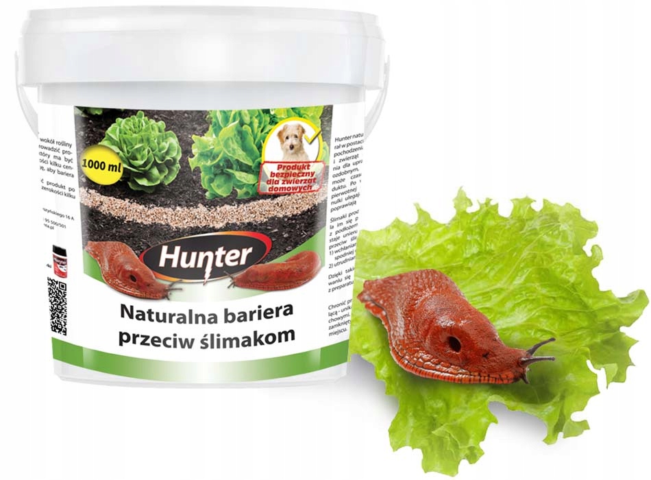 

Naturalna bariera Przeciw Ślimakom Hunter 1000ml