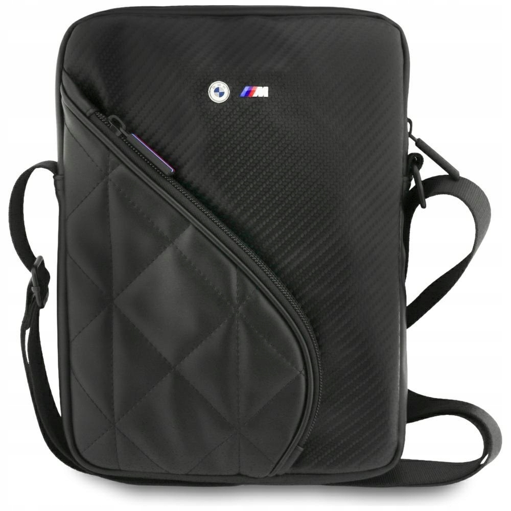 Taška Bmw Carbon Pockets&Metal Logo 10", černá