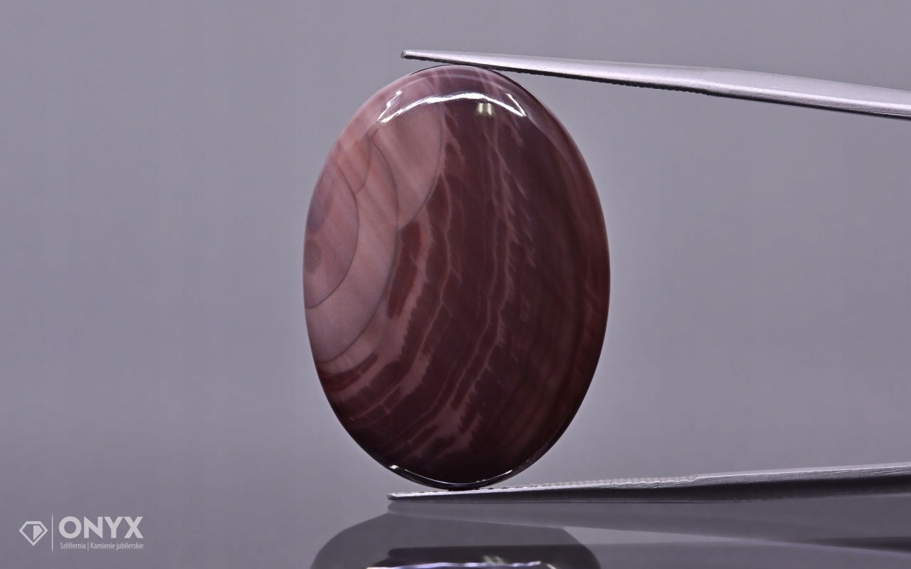 Jaspis Imperial kabošon ovál 26x19 mm