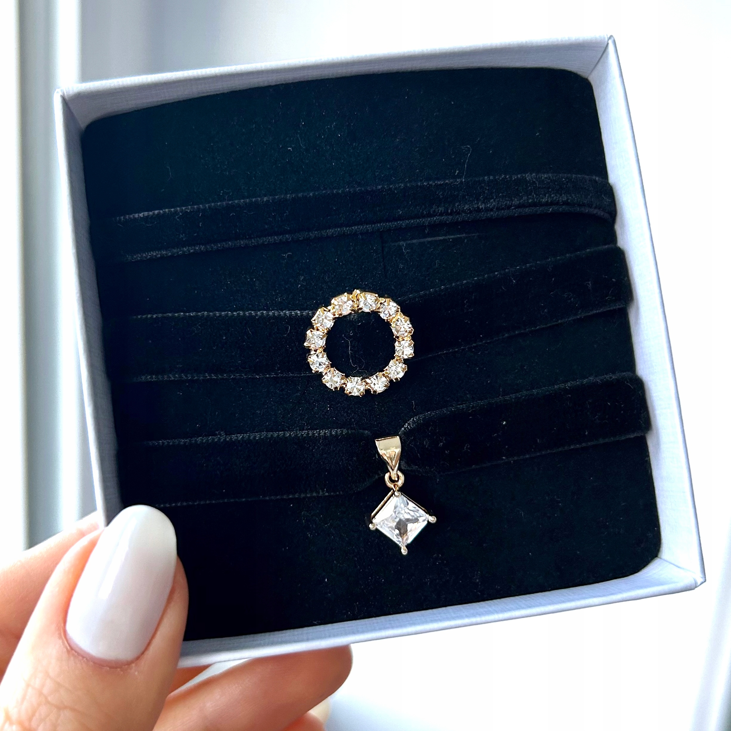 Dárek dívky Valentýna Chokery Náhrdelníky Den žen pozlacené