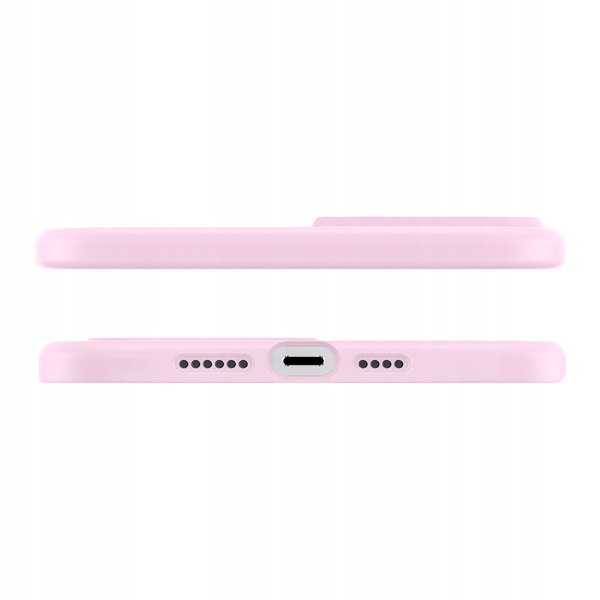 BASEUS RÓŻOWE ETUI SYLIKONOWE SLIM CASE MOCNA OBUDOWA DO IPHONE 13 PRO Kolor różowy