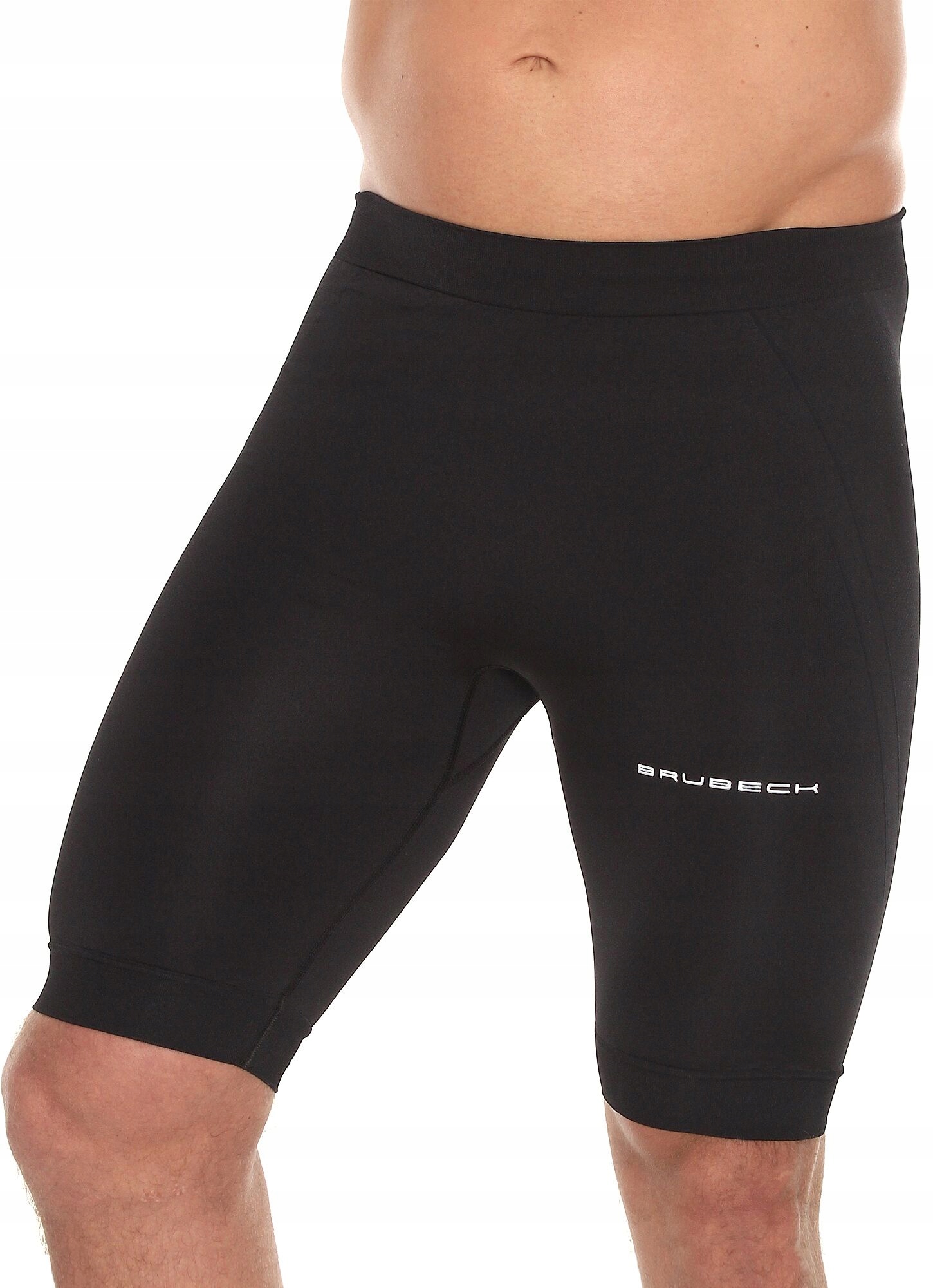 Brubeck Spodnie Running Force Męskie Czarny M