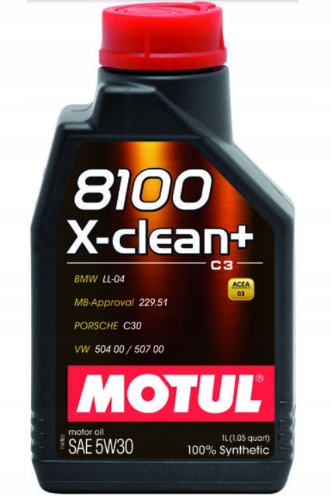 

Motul 8100 X-clean+ 5W30 1L 504/507 Oryginał