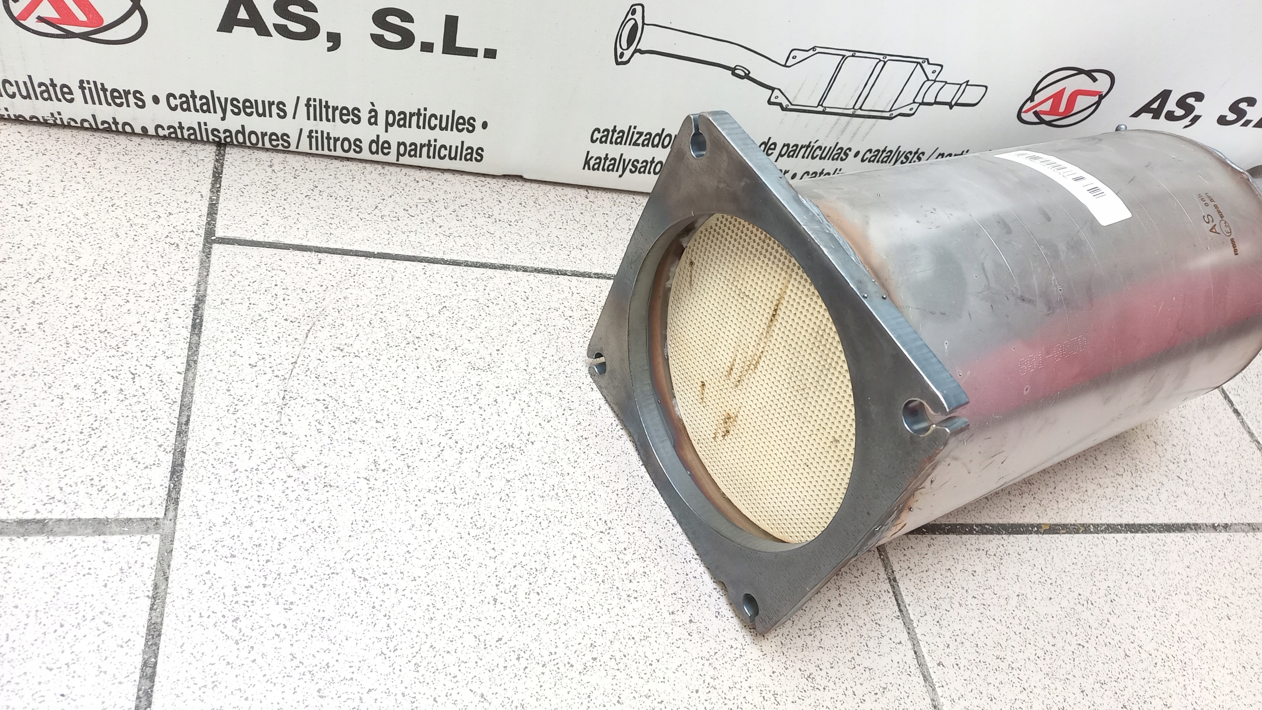 FILTR CZĄSTEK STAŁYCH DPF CITROEN C5 2.2 HDI 2002- EAN (GTIN) 8435247736160