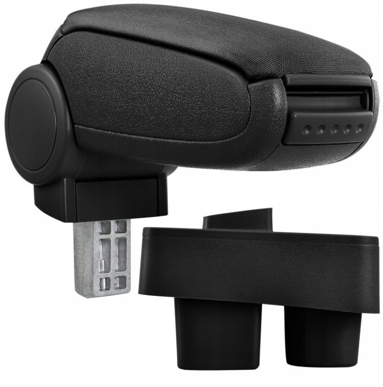 Loketní opěrka Škoda Fabia MK2 černá skÓRA