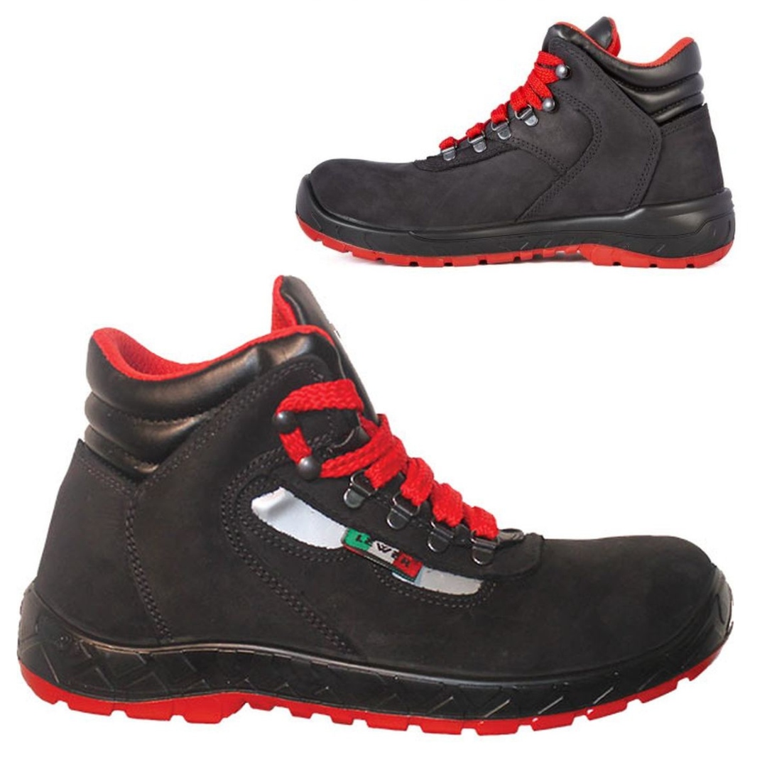 Buty robocze trzewiki skórzane Lewer 440 S3 z noskiem antyprzebiciowe r. 40