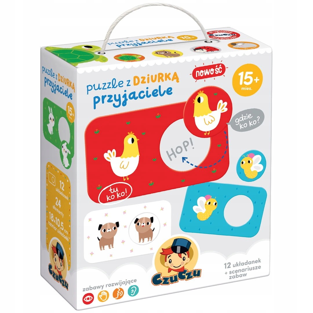 

CzuCzu Puzzle z dziurką Przyjaciele 32178