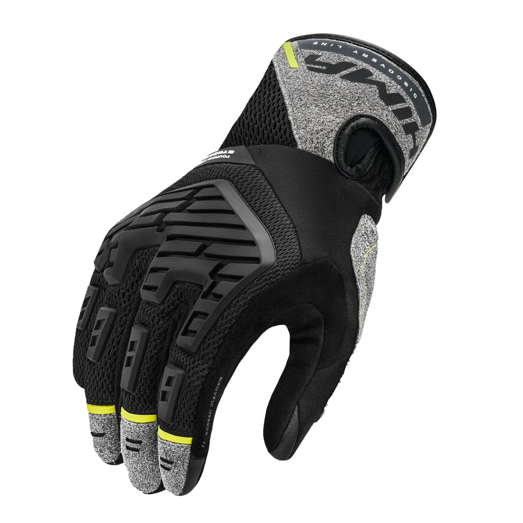 Krátke letné motocyklové rukavice Shima Stream Men Yellow Fluo XXL