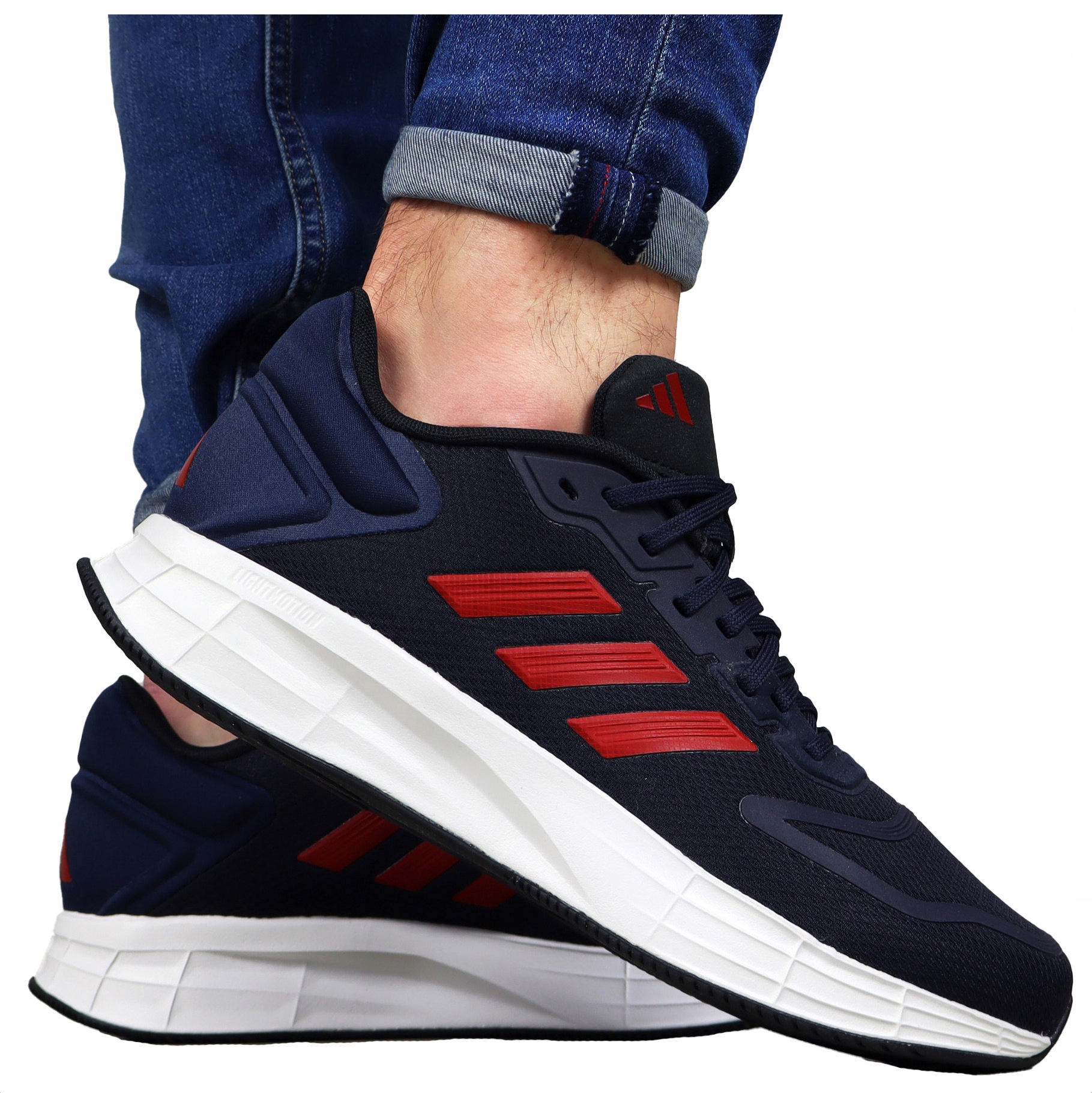 Adidas pánské tréninkové sportovní běžecké boty Pohodlné do práce Námořnická Modrá