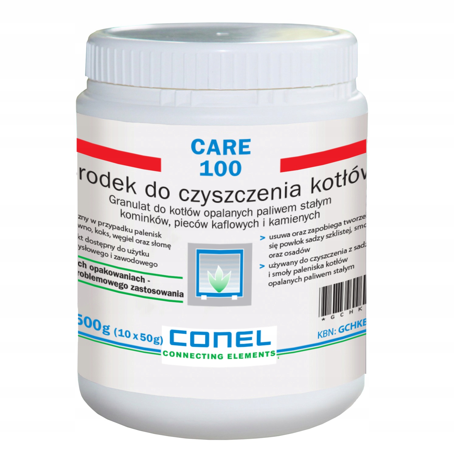 Levně Conel Gc 100 Čistič Kotlů Na Tuhá Paliva 0.5 Kg