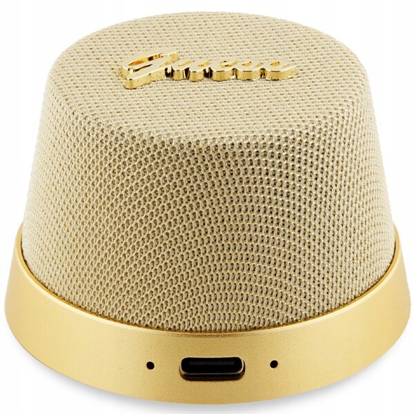 GUESS GŁOŚNIK BLUETOOTH GUWSC3ALSMD STAND MAGNETIC SCRIPT METAL ZŁOTY Kod producenta 3666339220723