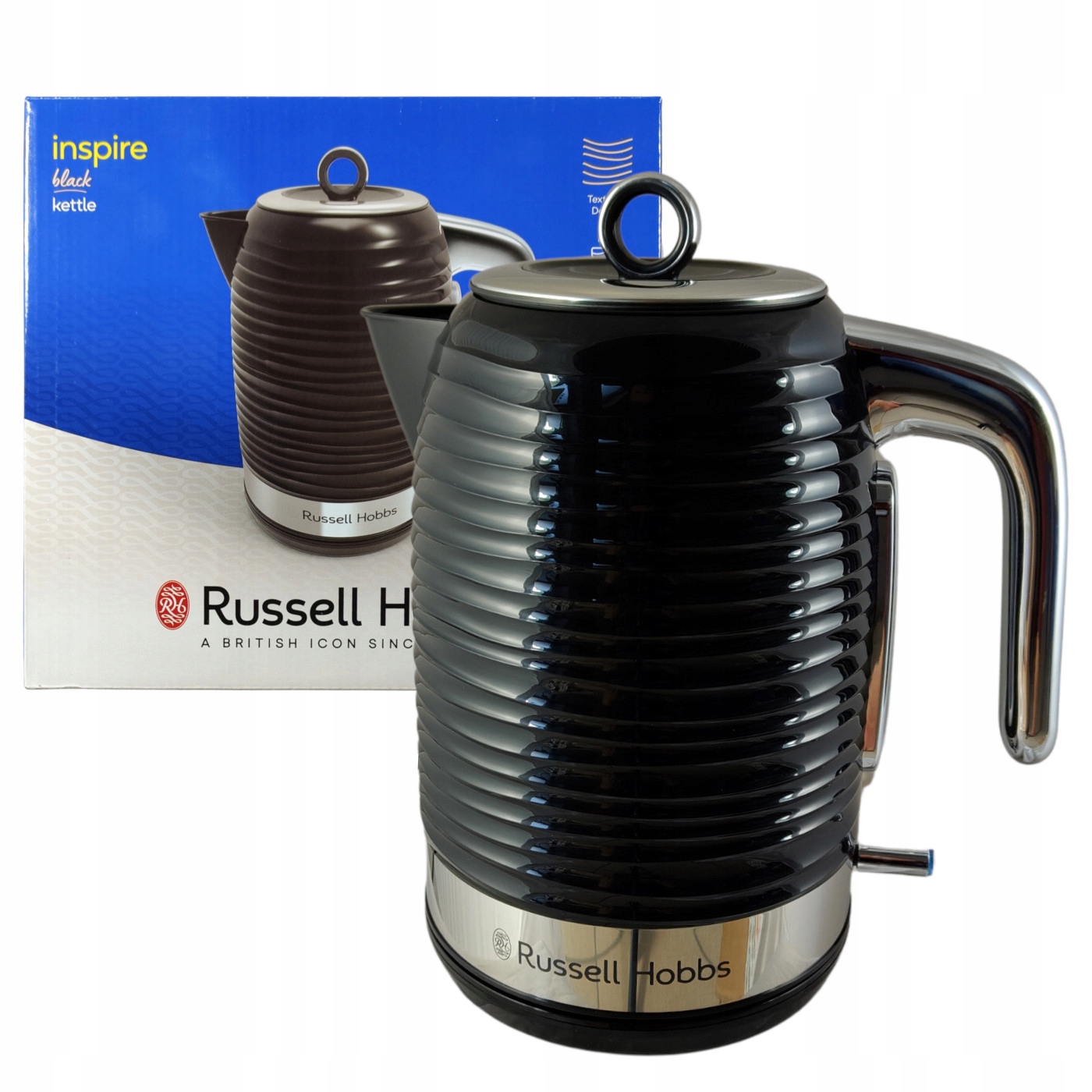 Elektrická varná konvice Russell Hobbs Inspire Black 24361-70