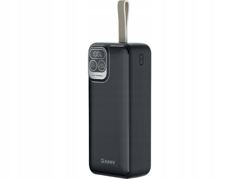 Powerbank Hawk HW-PB30000 30000 mAh 22.5W Czarny