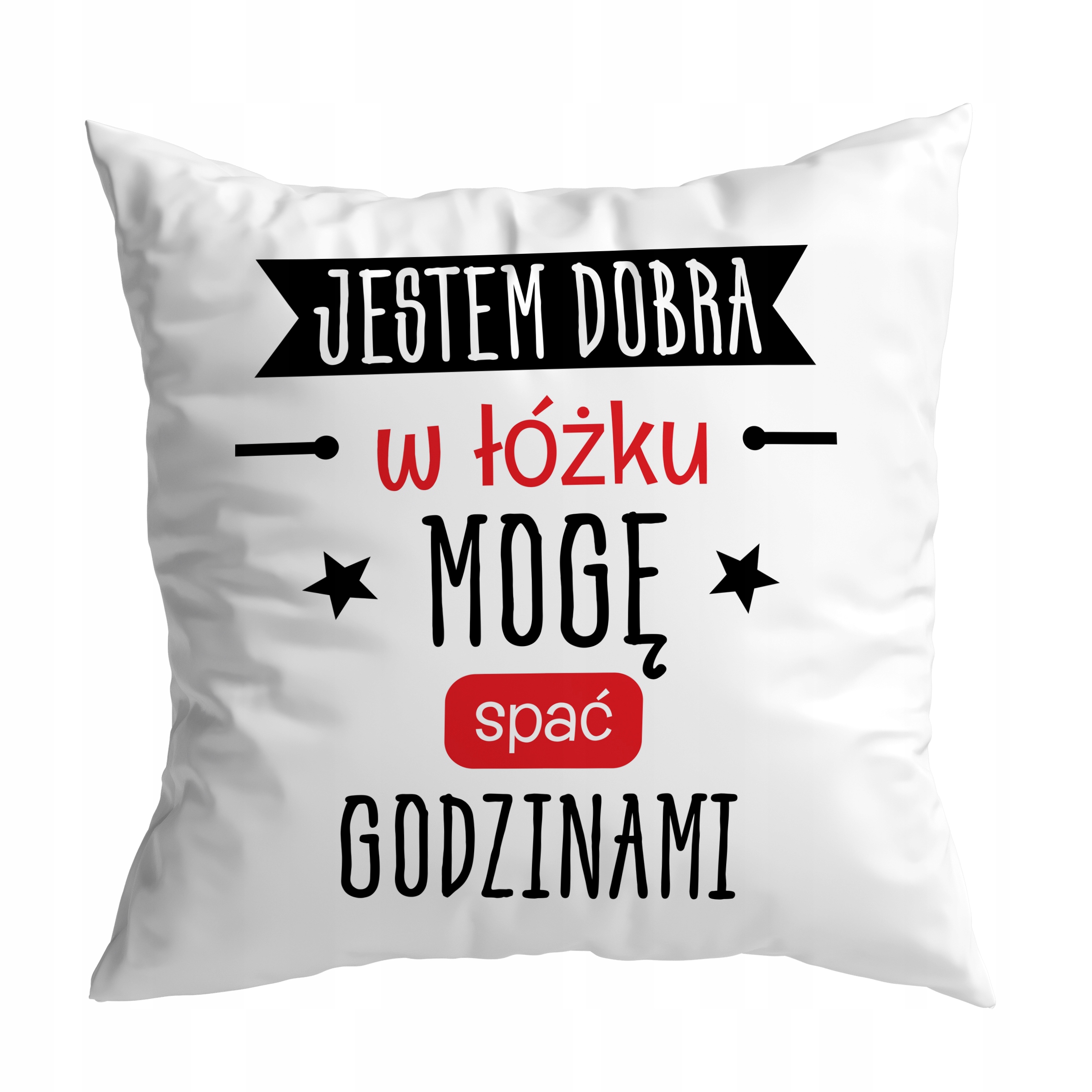 

Śmieszna Poduszka z nadrukiem Mała Mi