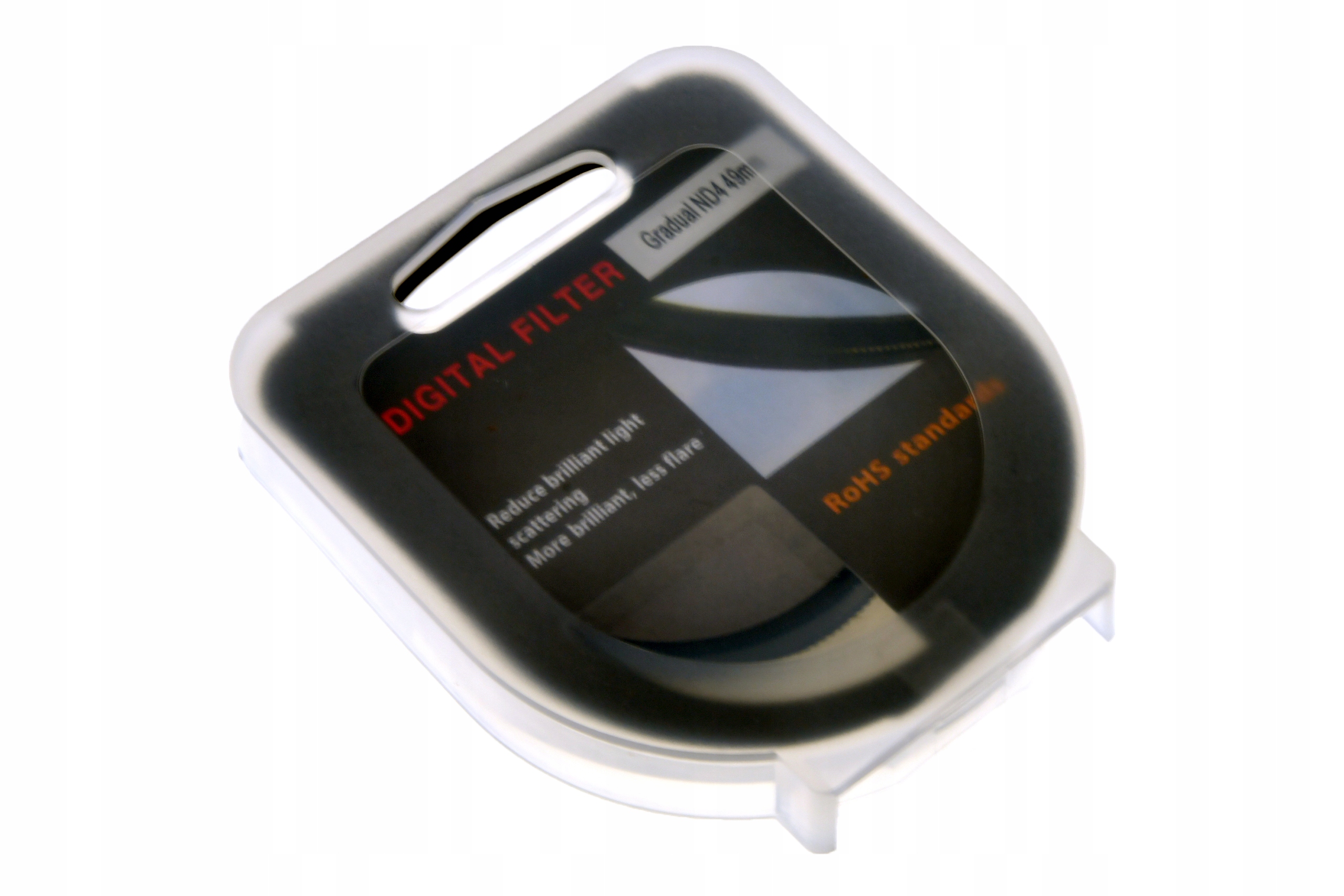 Filtr połówkowy 49mm Szary ND4 Model inny