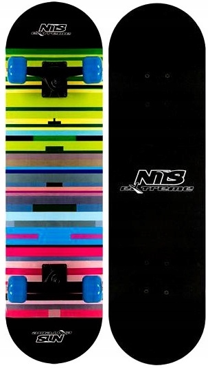 Klasický dřevěný skateboard 78x20 CM ABEC-7 Skateboard 9 vrstev Překližka