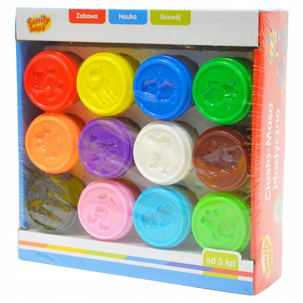 

833480 Smily Play Masa Plastyczna Ciastolina 12SZT
