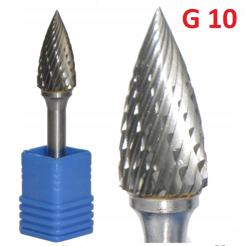 FREZ PILNIK OBROTOWY X TYP G 10 x 20 CHWYT 6 VHM