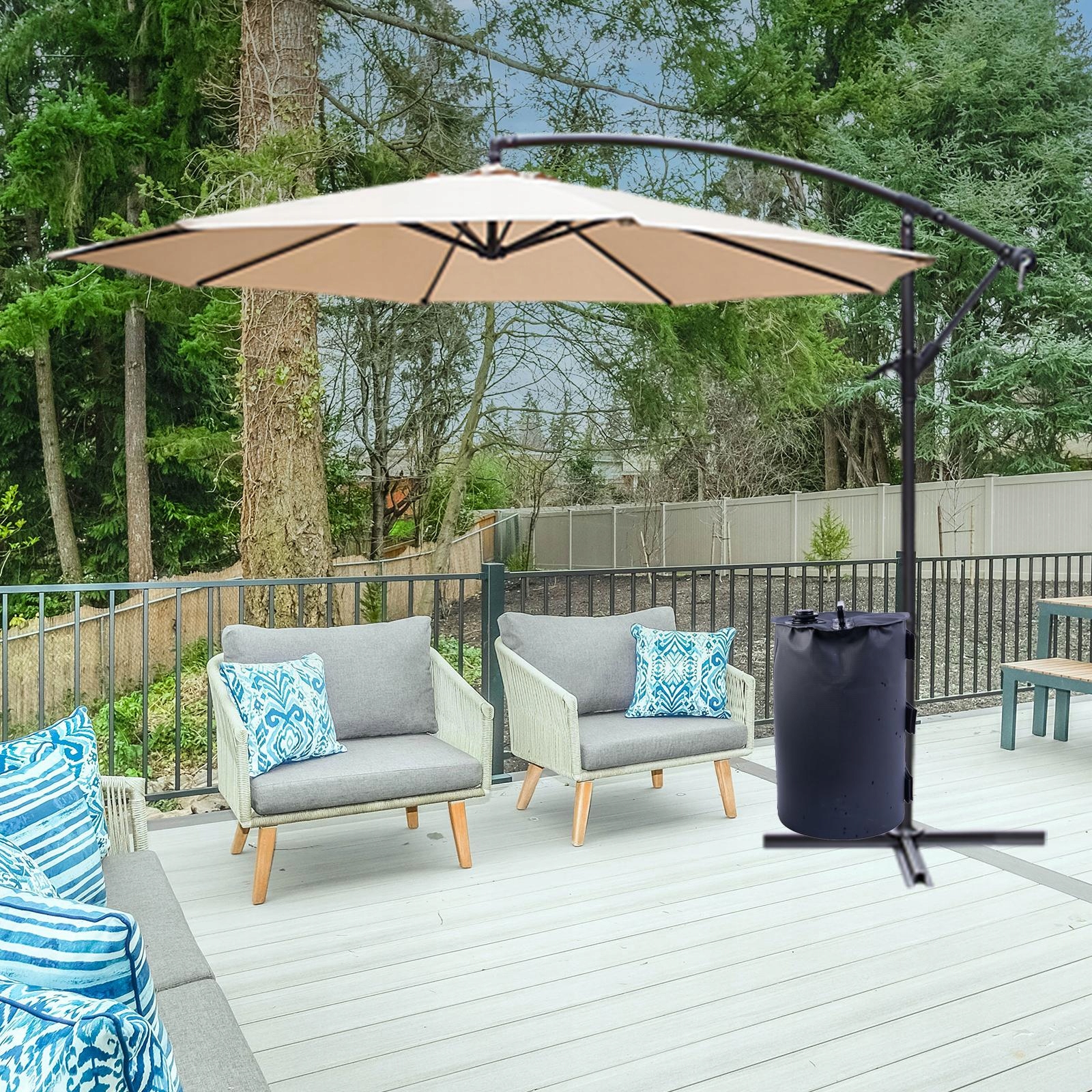 torby na obciążniki do baldachimu Czarne 10L Kod producenta DYNWAVE-54083566