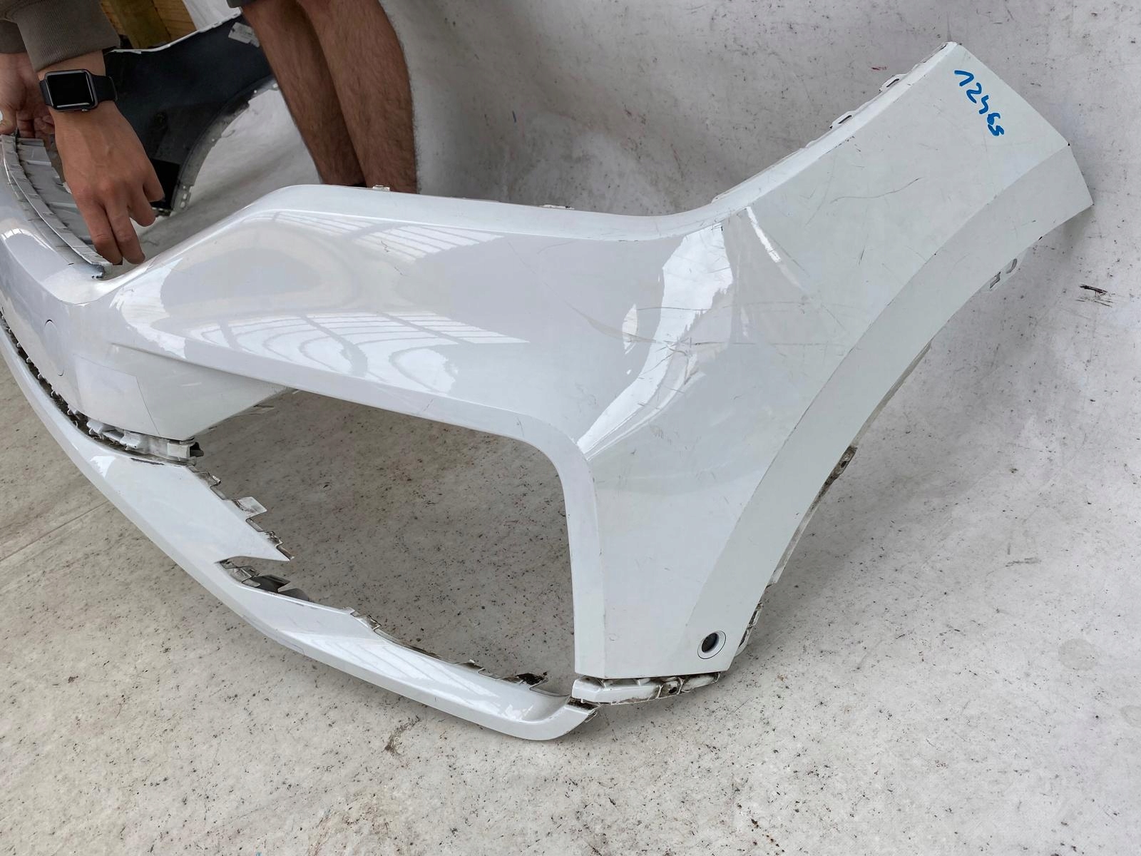 VW TOUAREG III 760 18- bumper front front 760807221E