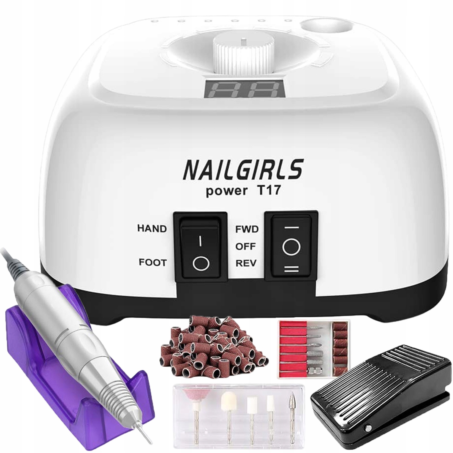 Profesionální Bruska Silná Pro Pedikúru Frézu