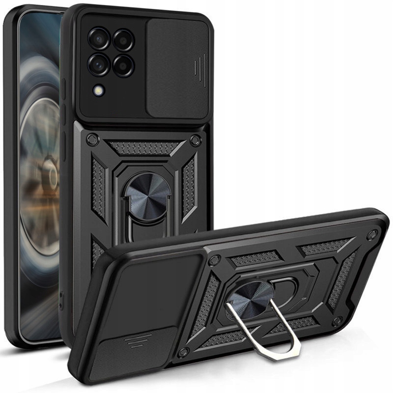 

Etui Pancerne Slide Ring Do Samsung M33 5G Szkło