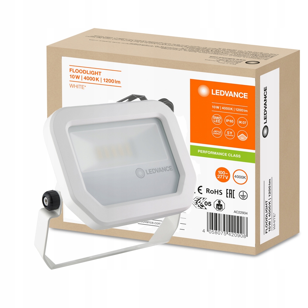 NAŚWIETLACZ LED LEDVANCE 10W 4000K 1200LM IP65 3G