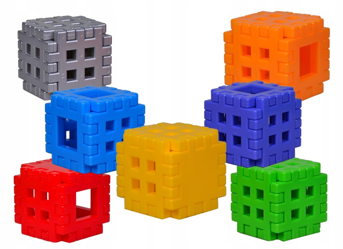 MEGA PAKA wafle ADUSIE KOSTKA 180 elementów Rodzaj zestaw