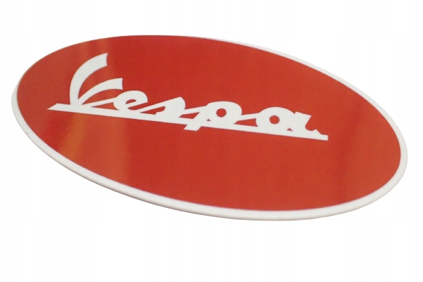 Naklejka Winylowa Motoryzacyjna Moto Italy Skuter Scooter 9,5 x 5 cm