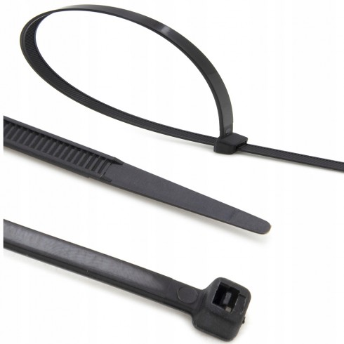 DŁUGIE OPASKI ZACISKOWE KABLOWE CZARNE TRYTKI TRYTYTKI 45CM 25 SZTUK Kod producenta 0863